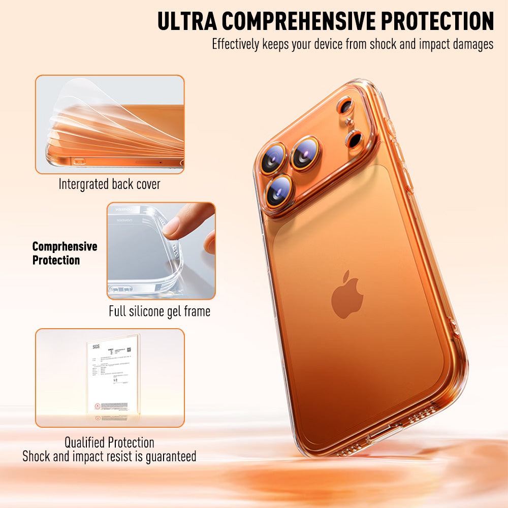 Premium Crystal Clear Shock Resist Protective Case Cover For Apple iPhone